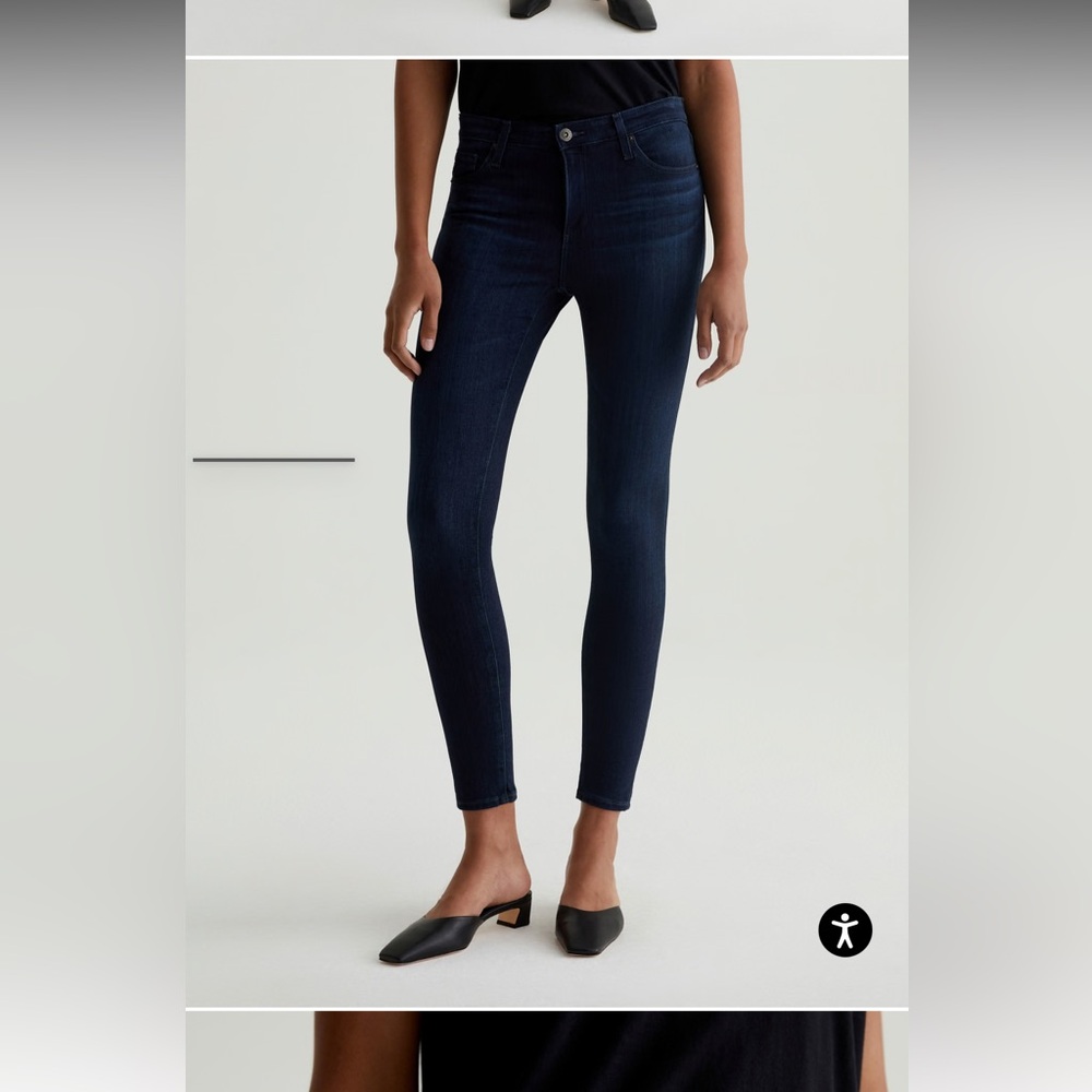 AG Adriano Goldschmied Blue Skinny Jeans
